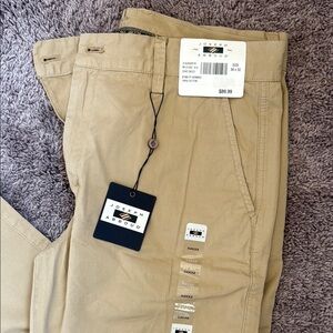 Joseph Abboud Tan Chinos Classic Style